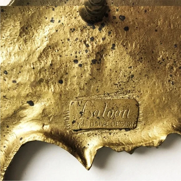 Black Belt with Gold Moon Buckle - Picture 2 of 8